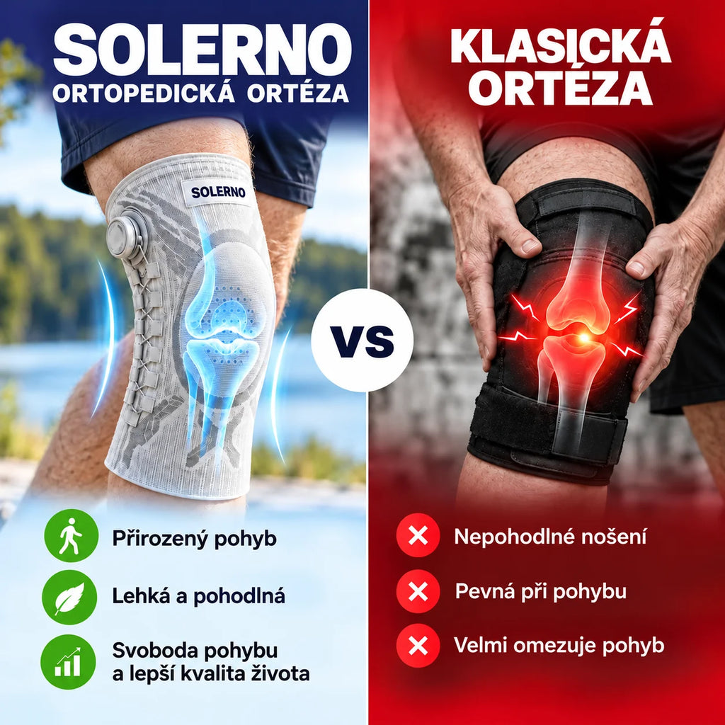 Ortopedická ortéza na koleno SOLERNO
