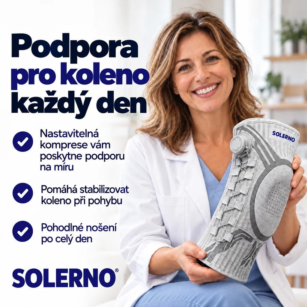 Ortopedická ortéza na koleno SOLERNO
